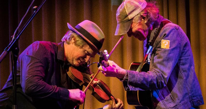 An evening with Aaron Catlow & Brooks Williams at Cafe No9 