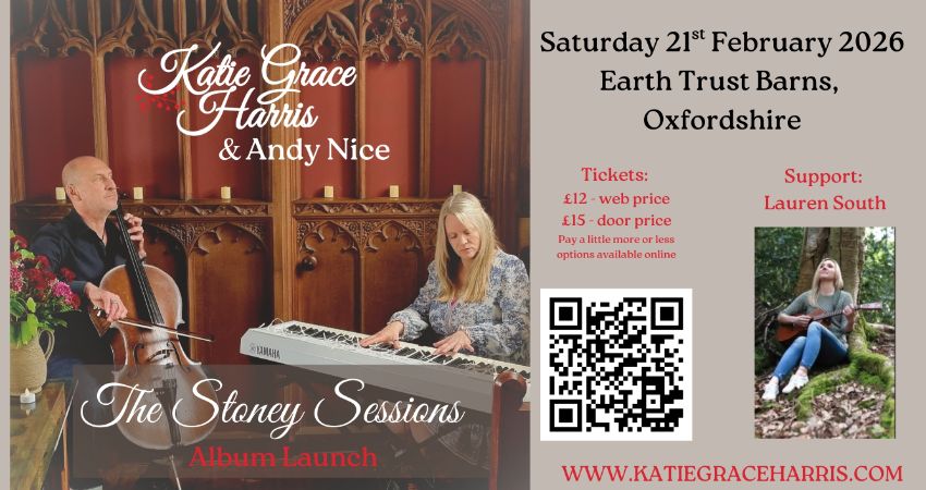 Katie Grace Harris and Andy Nice - Album Launch @ Earth Trust Barns 