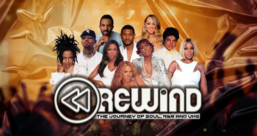 ◀◀ Rewind : The Journey of Soul, R&B and UK Garage Live! – Wolverhampton 