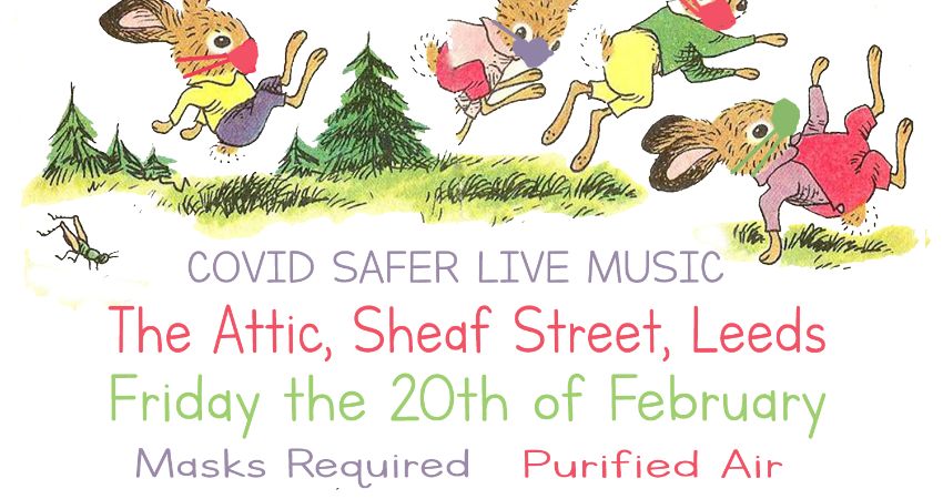 Clean Air Socials - Covid Safer - Live Music