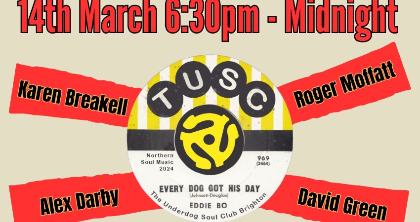 The Underdog Soul Club - March 2026 