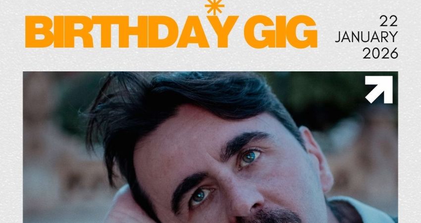 GABRIEL MORENO Birthday concert with special guests Diego Brown and The Good Fairy 