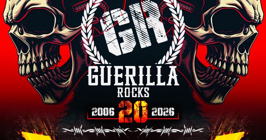 Guerilla Rocks - Saturday 10th January