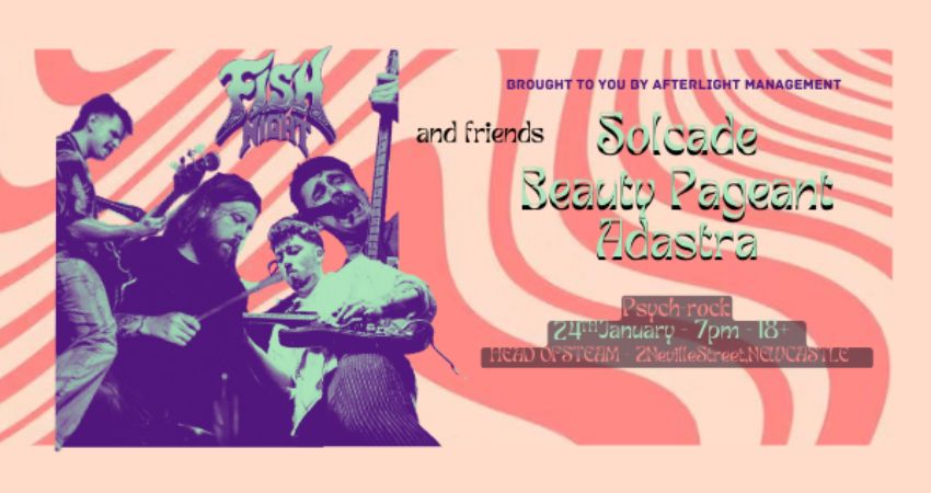 FISH NIGHT, live at Head of Steam, Newcastle 