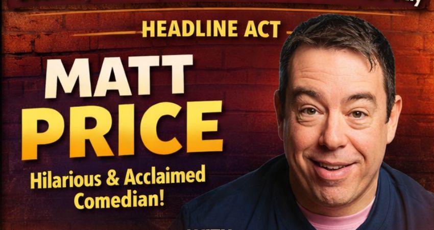 Custard Comedy with headliner Matt Price 