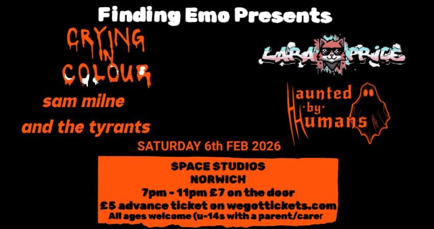 BandJob presents *Crying In Colour*