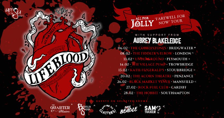 All For Jolly - 'FAREWELL FOR NOW' TOUR - TROWBRIDGE