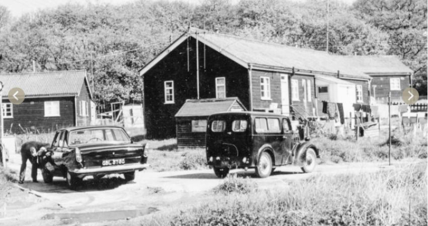 'Lost in the woods'. - Rediscovering Slade Camp & Slade Park 