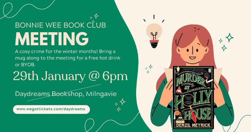 Bonnie Wee Book Club January Meeting (6pm) 