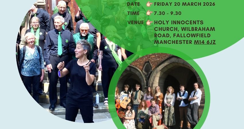 Concert for Action - Manchester Community Choir and Manchester Troubador