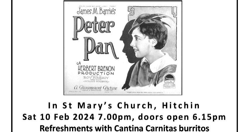 St Mary's Annual Silent Film show 'Go West' by Buster Keaton with live music