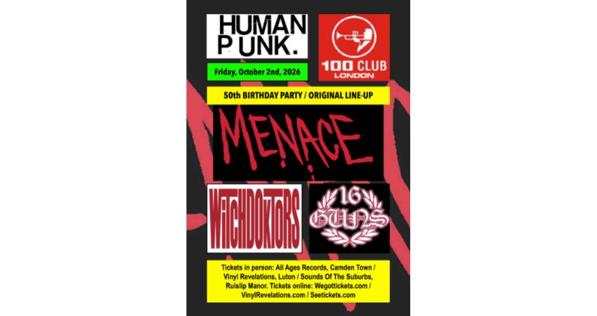 Menace - 50th anniversary show 
