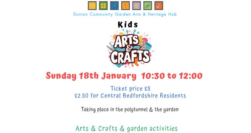 Children’s Arts & Crafts & Garden Activities 