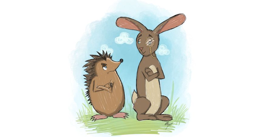 Storytelling Saturdays – Theatre of Widdershins - The Hare & The Hedgehog 
