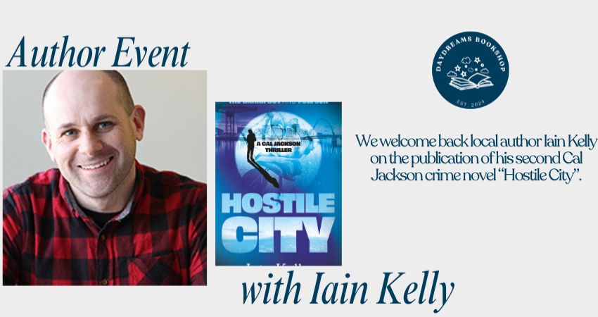 Iain Kelly Author Event