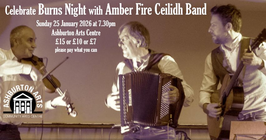 Burns Night Ceilidh with Amber Fire Ceilidh Band 