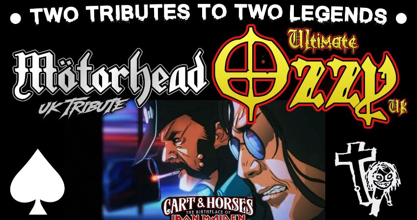 ‘Ozzy’ and ‘Lemmy’ at Eddie’s home! 🤘