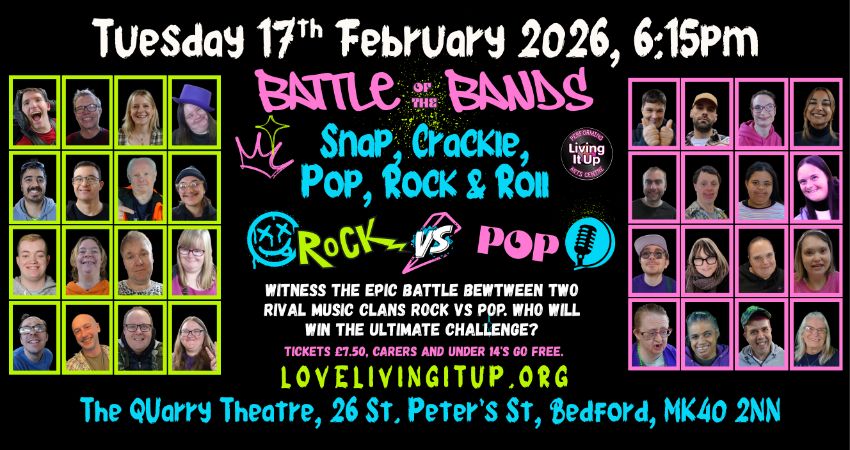 Living It Up Performing Arts Centre presents... Snap, Crackle, Pop, Rock & Roll!