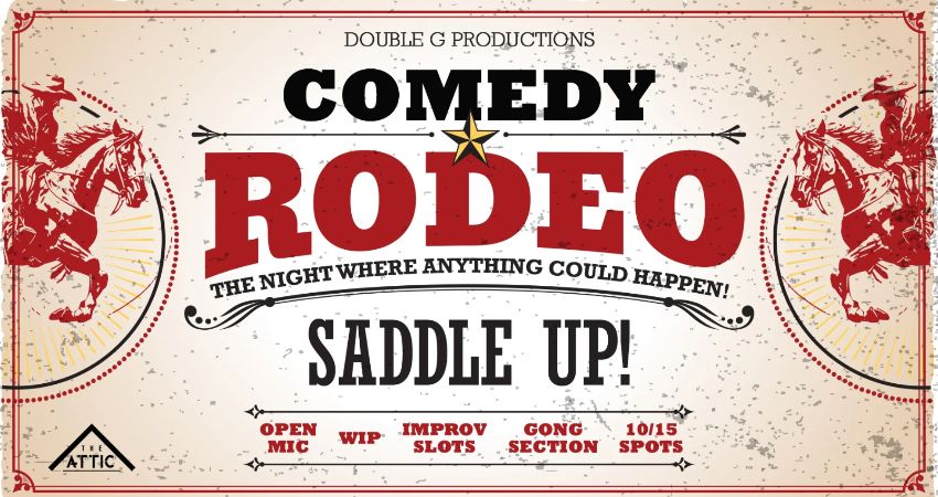 Comedy Rodeo at The Attic! 