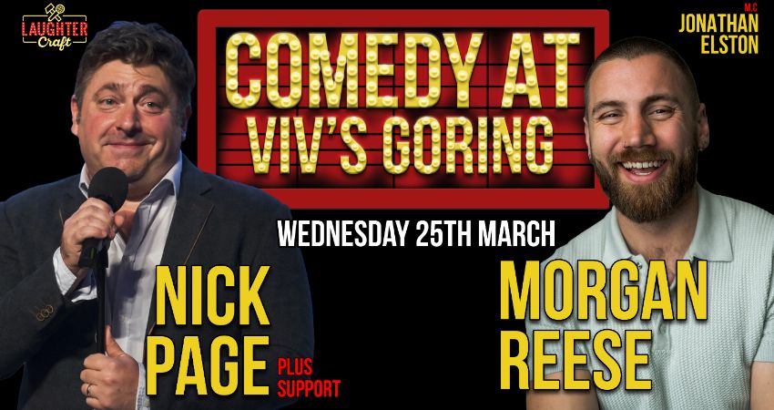 March's Comedy in Goring 