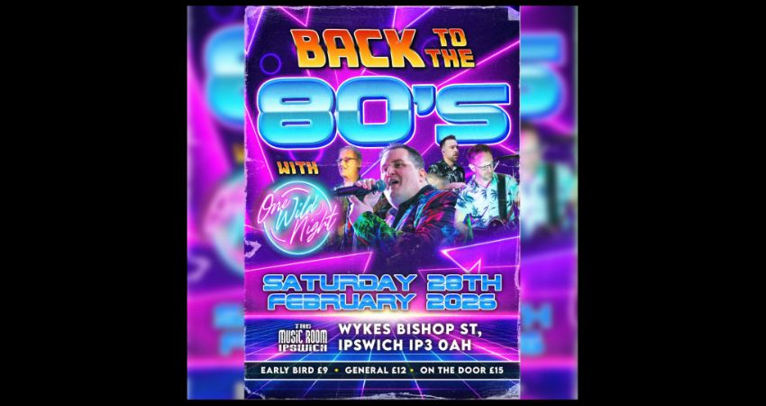 BACK TO THE 80s - LIVE AT THE MUSIC ROOM - IPSWICH 