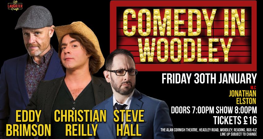 January's Comedy in Woodley 