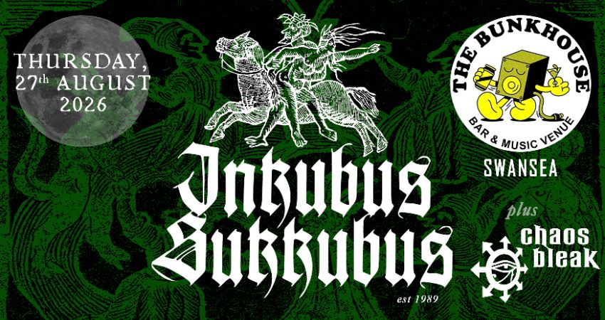 Inkubus Sukkubus at The Bunkhouse, Swansea 