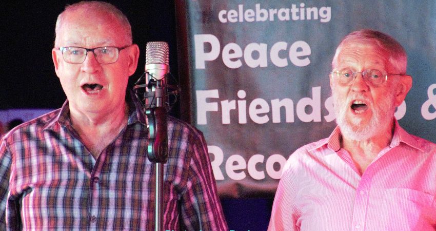 Tom Perry & Clive Brooks at  Ipstones Folk Club 