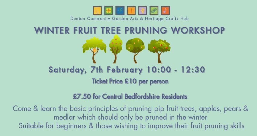 Winter Fruit Tree Pruning Workshop