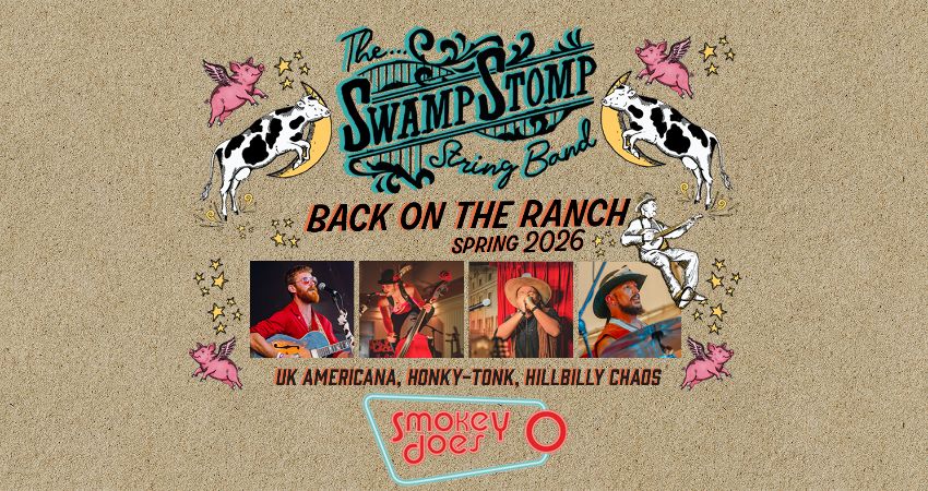 Back On The Ranch Tour 2026 - The Swamp Stomp String Band 
