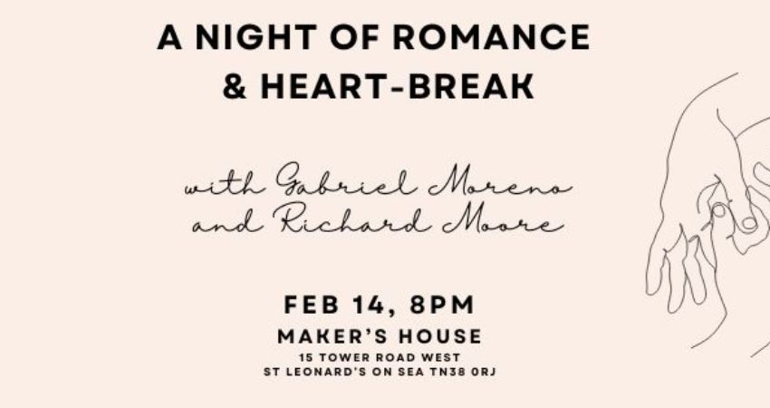 Night of Romance and Heartbreak with Gabriel Moreno and Richard Moore 