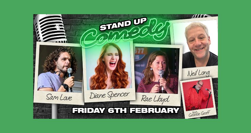 2 FOR 1 TICKETS Southampton Stand Up Comedy with Diane Spencer 