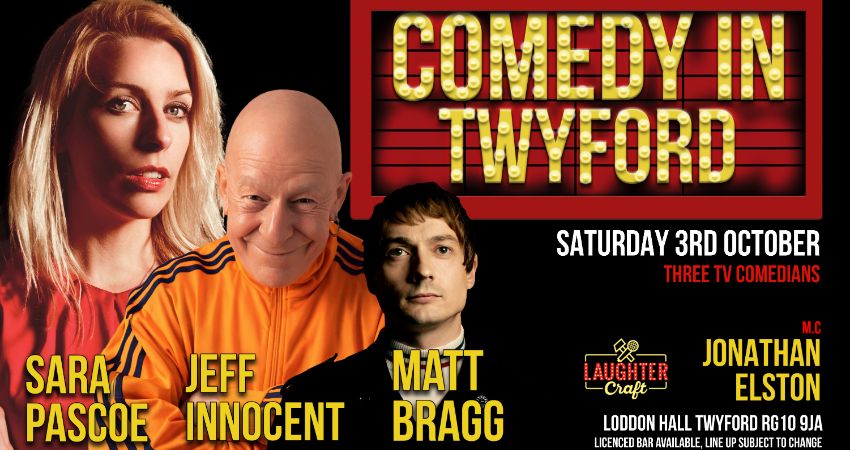October's Comedy in Twyford 