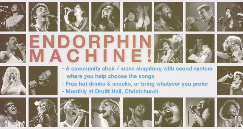 ENDORPHIN MACHINE! (community choir / mass singalong)