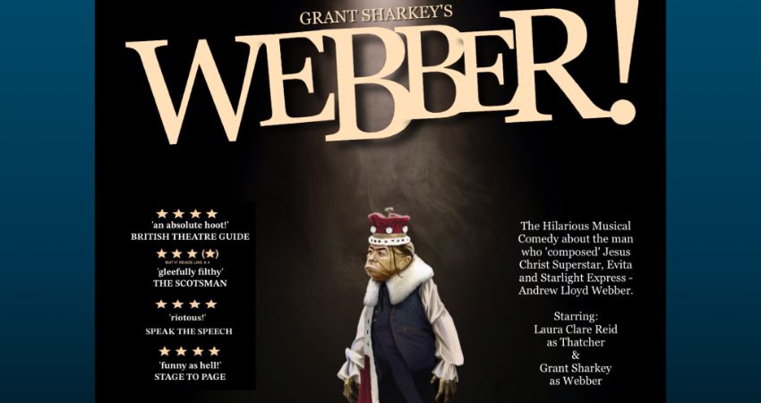 Future Transmissions presents Webber!  (The musical) by Grant Sharkey 