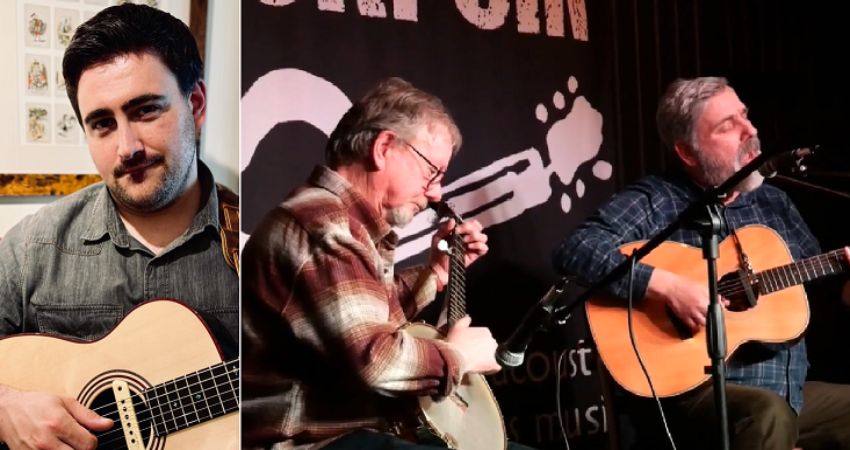 Double-headline special: David Collins + Simon O'Grady & Tim White 
