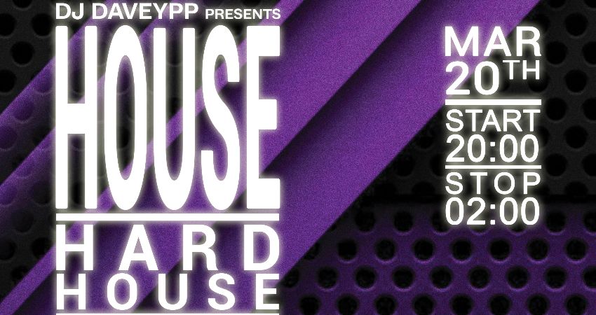 HARD HOUSE • HOUSE • CLASSIC TRANCE • BREAKS 