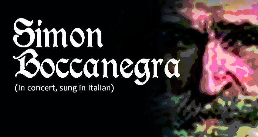 Verdi's SIMON BOCCANEGRA 