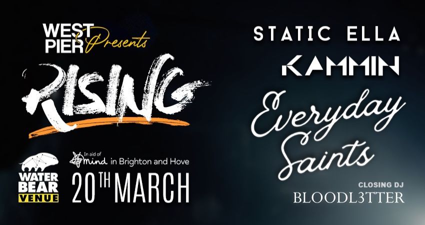 West Pier Presents... Rising - Grassroots 'Electronic Themed' Artist Showcase