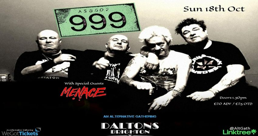 999 matinee in Brighton 