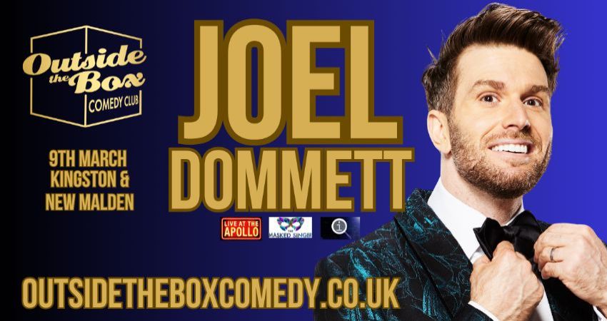 JOEL DOMMETT headlines OTB Comedy at the Royal Oak, Kingston 