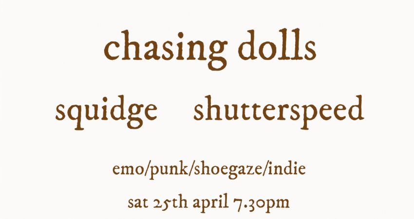 Sketch Book Records Presents....Chasing Dolls 