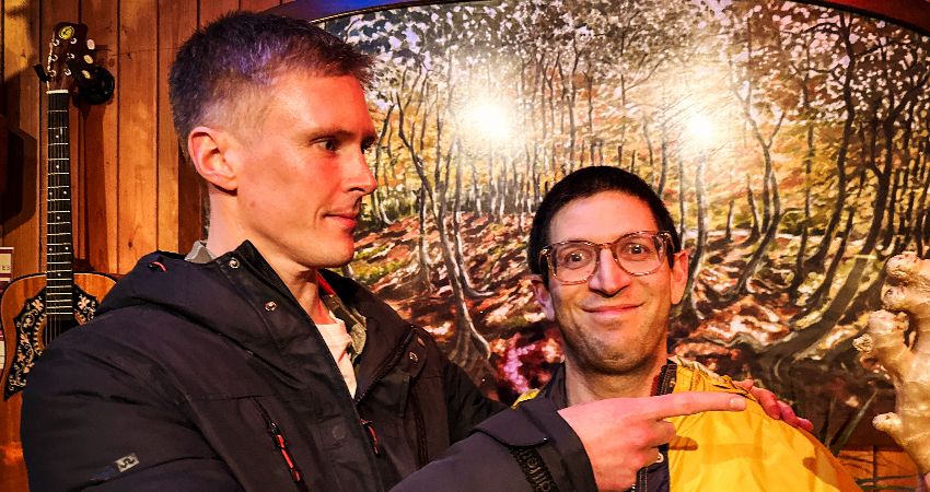 An evening with Gideon Conn & Ben P Williams at Cafe No9 