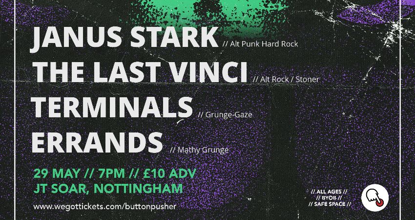 Janus Stark, The Last Vinci, Terminals & errands 