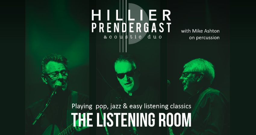 Hillier Prendergast Acoustic Duo with Mike Ashton at The Listening Room, Thame