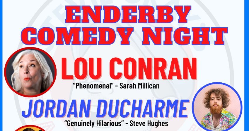 Enderby Comedy Night - 10th March 2026