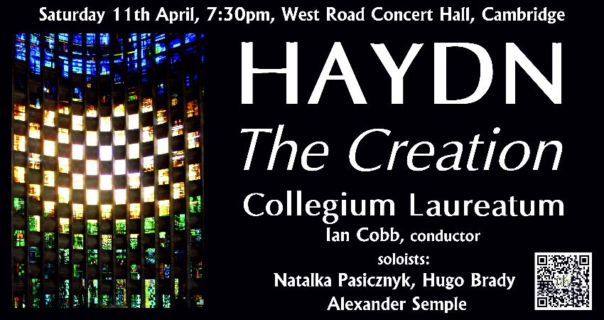 Collegium Laureatum presents The Creation by Joseph Haydn