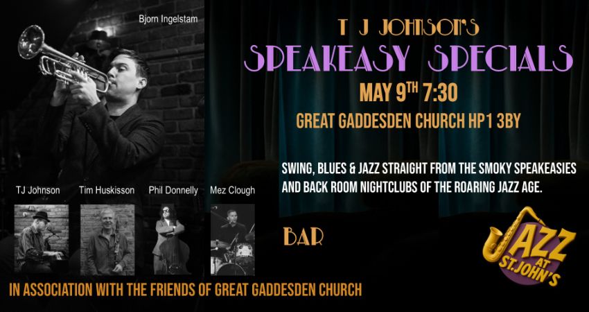 T J Johnson's Speakeasy Specials