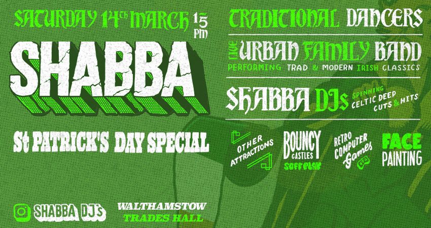 SHABBA St. Patrick’s Day Special