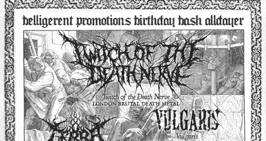 Belligerent Birthday Bash All-Dayer 